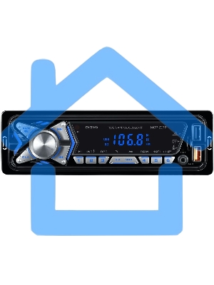 Автомагнитола Digma MCP-227B 1DIN 2x45Вт v5.0 USB 2.0 AUX 2 ПДУ