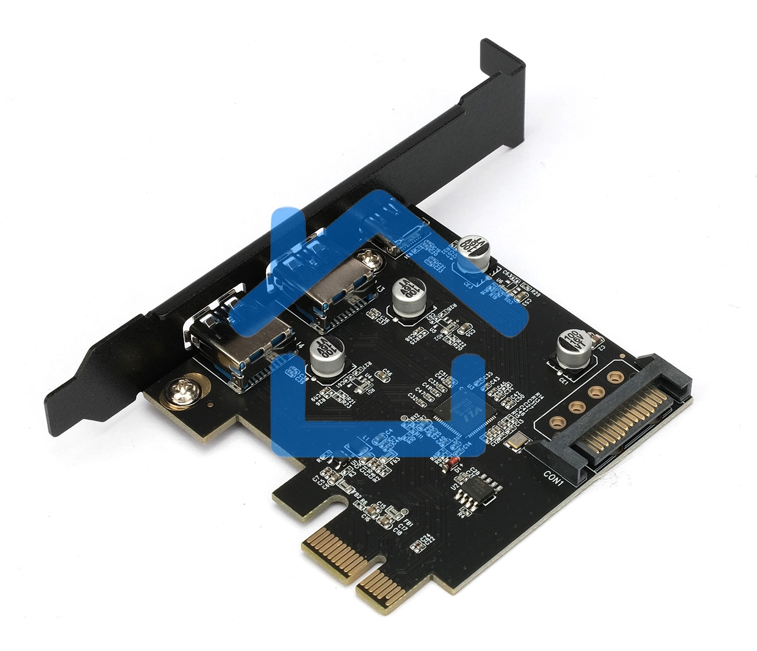 Контроллер USB 3.1 Gembird SPCR-03 в разъем PCI-e, 2xUSB-A + 1xType-C