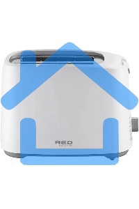 Тостер Red Solution RT-419 750Вт белый