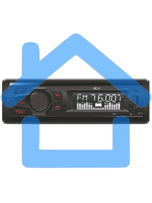 Автомагнитола ACV AVS-1701R 1DIN 4x15Вт