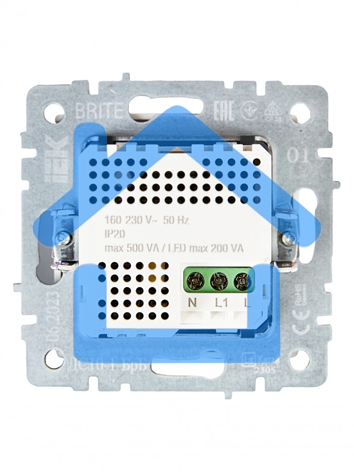 Датчик движения IEK BRITE ДС10-1-БрБ (BR-MS10-N-150-05-K01) белый