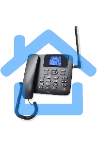 Стационарный сотовый телефон GSM teXet FX-200 черный