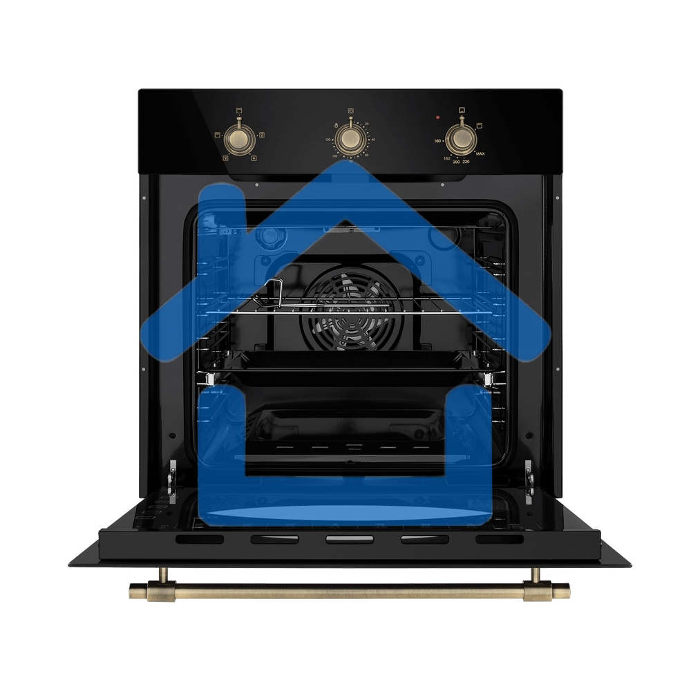 Шкаф духовой газоэлектрический Maunfeld EOGC604RBG.MT Slim