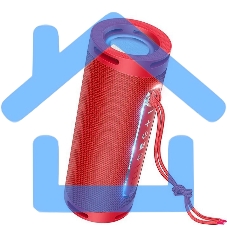 Портативная колонка HOCO HC9 Dazzling pulse 10W, красный