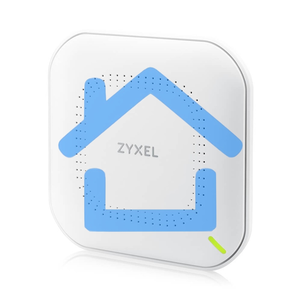 Точка доступа Zyxel NebulaFlex NWA50AX PRO, WiFi 6, 802.11a/b/g/n/ac/ax (2,4 и 5 ГГц), MU-MIMO, антенны 3x3, до 575+2400 Мбит/с, 1xLAN 2.5GE, PoE, без поддержки Captive portal и WPA-Enterprise, защита от 4G/5G, БП в комплекте