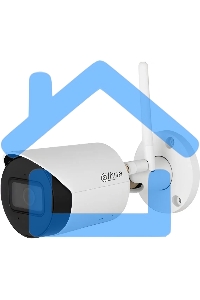 Камера видеонаблюдения IP Dahua DH-IPC-HFW1430DSP-SAW-0360B Wi-Fi 2.8-3.6мм цв. корп.:белый/черный