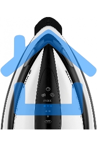 Парогенератор Vitek Metropolis 2431-VT-02 черный/белый 1л 2600Вт 4,5 бар