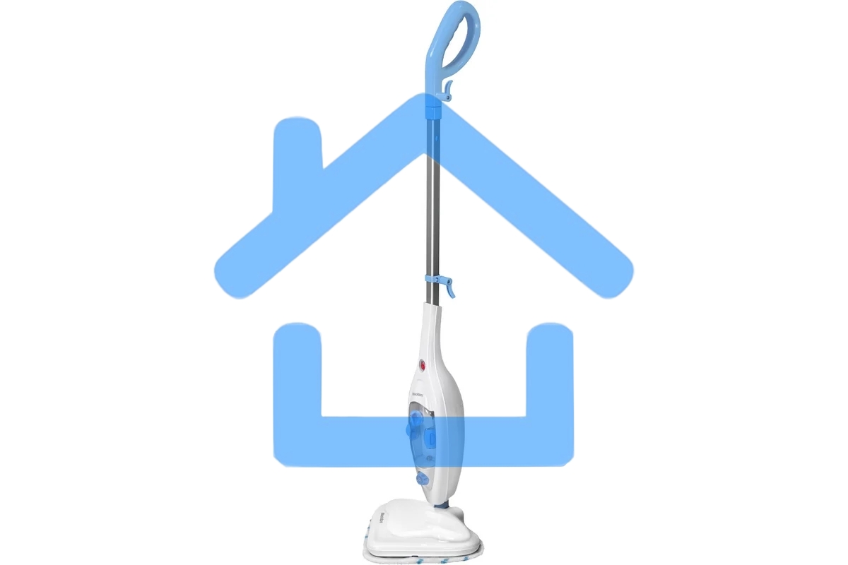 Паровая швабра Blackton Bt SM1114 белый-морской бриз, 1300 Вт