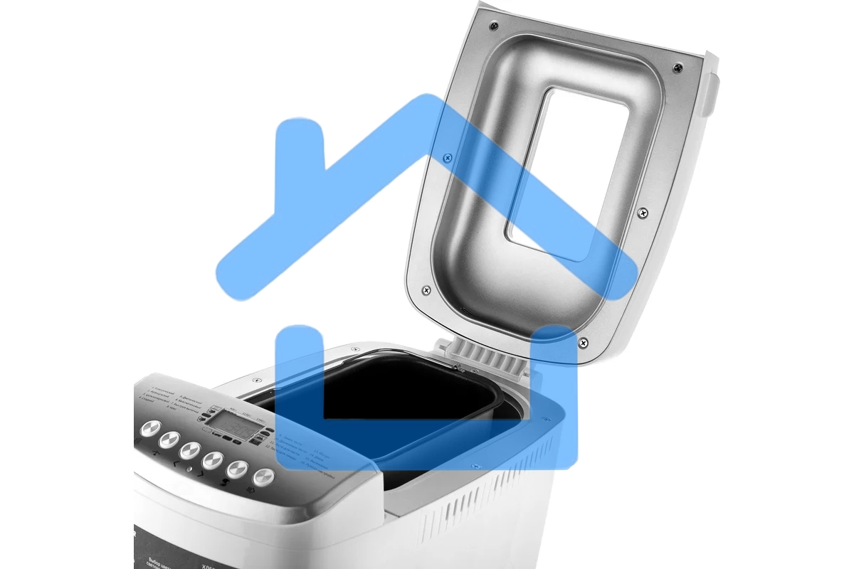 Хлебопечь BRAYER, 850 Вт, 16 программ, выбор цвета кор,выбор размера, поддерж. темпер, таймер 2701BR