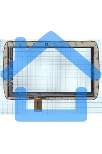 Сенсорное стекло (тачскрин) RP-254A-7.0-FPC-01, черное