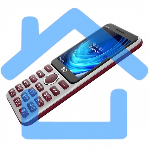 Мобильный телефон BQ 2833 Slim красный