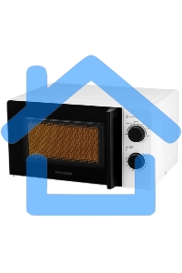 Микроволновая печь Hyundai HYM-M2047 белый, 20 л, 700 Вт, переключатели - поворотный механизм