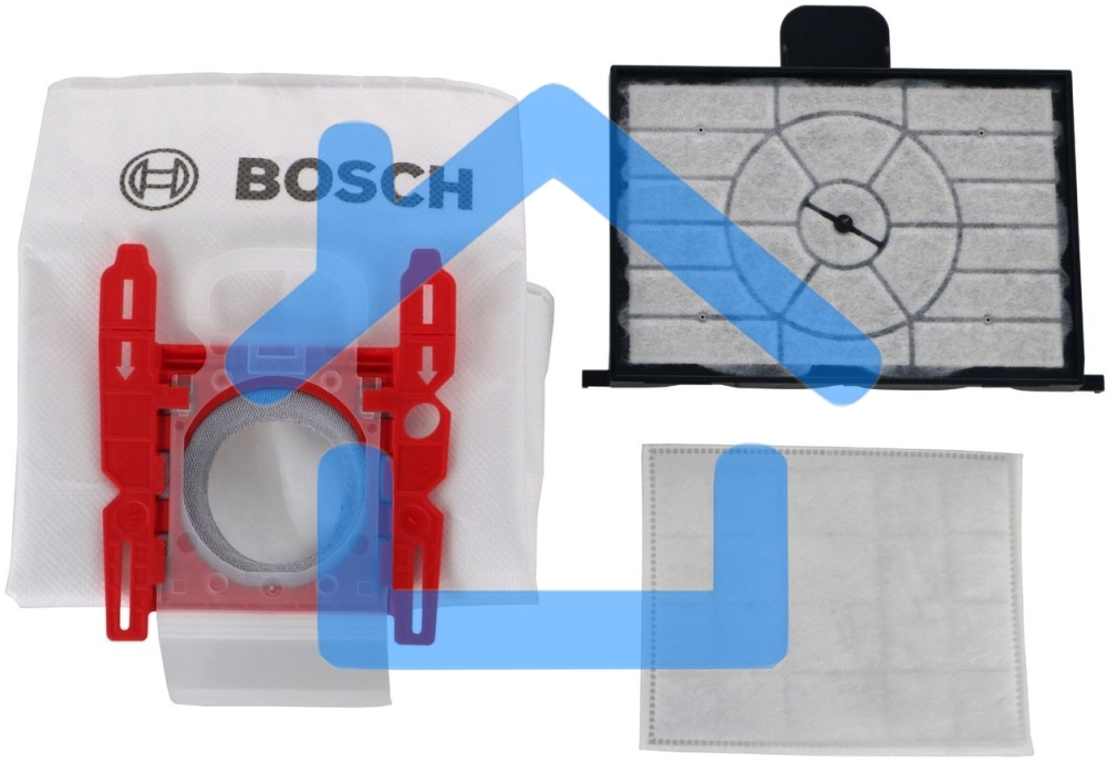 Пылесос Bosch BGLS2WH1H белый, 380/600 Вт, уборка сухая, пылесборник мешок 3 л