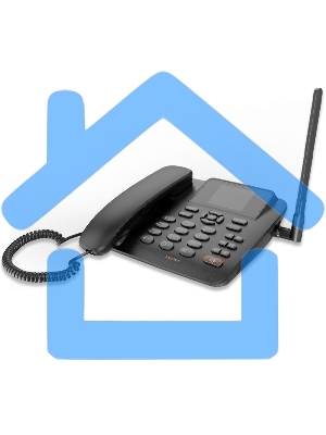 Стационарный сотовый телефон GSM teXet FX-200 черный