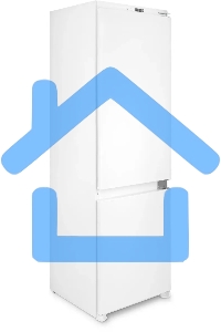 Холодильник Hyundai HBR 1782 2-хкамерн. белый