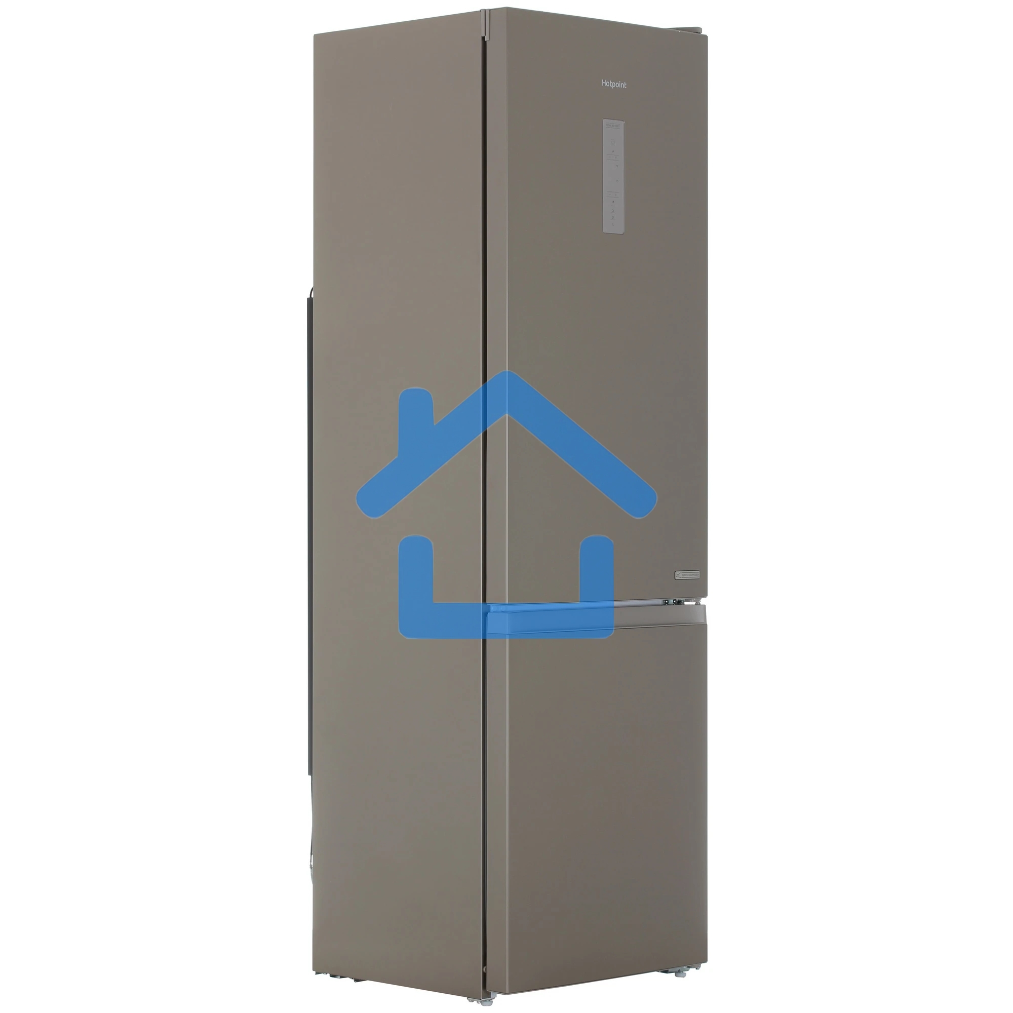 Холодильник Hotpoint HT 7201I BZ O3 бронзовый двухкамерный 239/83л морозилка снизу, No Frost