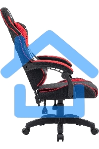 Кресло игровое Defender Sorrento черный/Красный, класс 3, ткань