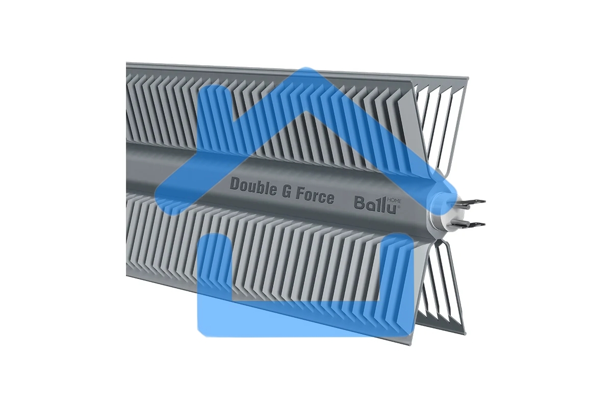 Конвектор Ballu Enzo BEC/EZMR-500 белый, 500 Вт, 8 м2, термостат