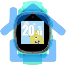 Смарт-часы INOI Kids Watch Lite зеленый