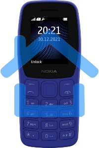 Мобильный телефон NOKIA 105 TA-1423 SS EAC2+ синий