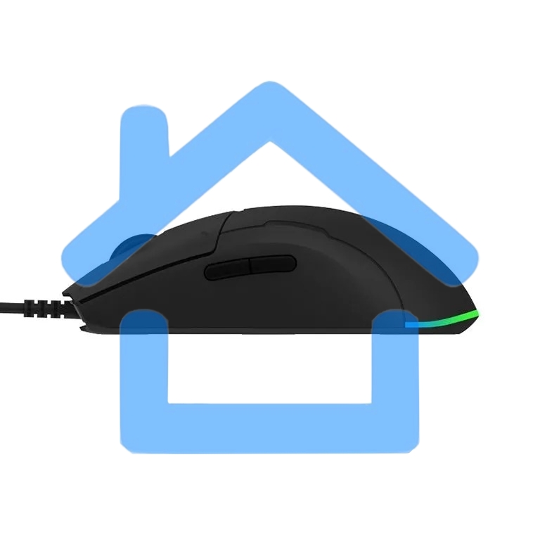 Мышь проводная Xiaomi Gaming Mouse Lite (YXSB01YM) черный, 6200 dpi, USB, кнопки - 5