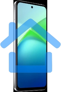 Смартфон Infinix SMART 10 4/128Gb серебристый