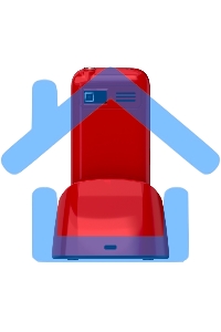 Мобильный телефон Maxvi B6ds up red