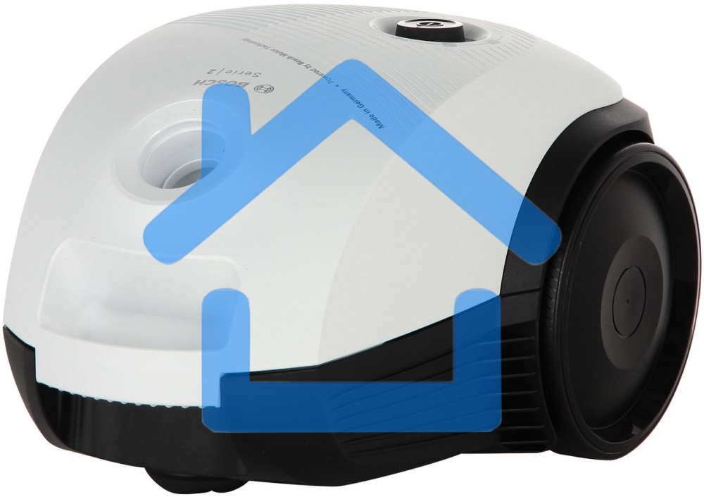 Пылесос Bosch BGLS2WH1H белый, 380/600 Вт, уборка сухая, пылесборник мешок 3 л