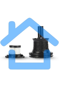 Пылесос вертикальный Vitek Midnight VT-1832 черный/серебристый, питание от аккумулятора, 120 Вт, уборка сухая, пылесборник 0.4 л, работа от АКБ max 35 мин