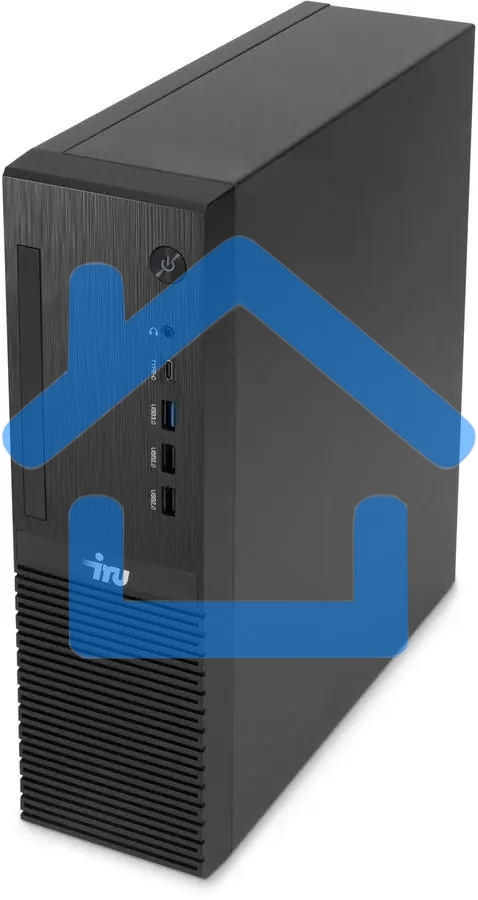 Персональный компьютер IRU 310SC SFF Cel G6900 (3.4) 8Gb SSD256Gb UHDG 710 Windows 11 Professional GbitEth 200W черный (2017897)
