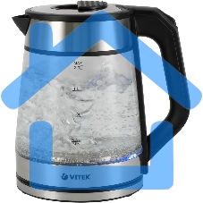 Чайник электрический Vitek VT-1176 черный 2200W 1.7л