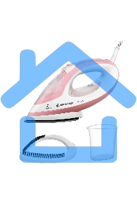 Утюг-отпариватель BRAYER 4080BR, 1950, Вт. керамич, под.пар 25г/мин 250 мл, съем.щетка