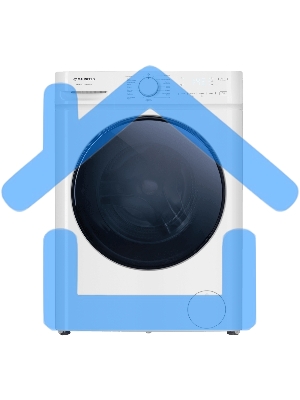 Стиральная машина Maunfeld MFWM128WH053 белая, загрузка фронтальная 7.5кг, 1200 об/мин., класс: A+++