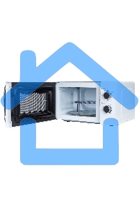 Микроволновая печь JVC JK-MW210MG белый, 20 л, 700 Вт, переключатели - поворотный механизм