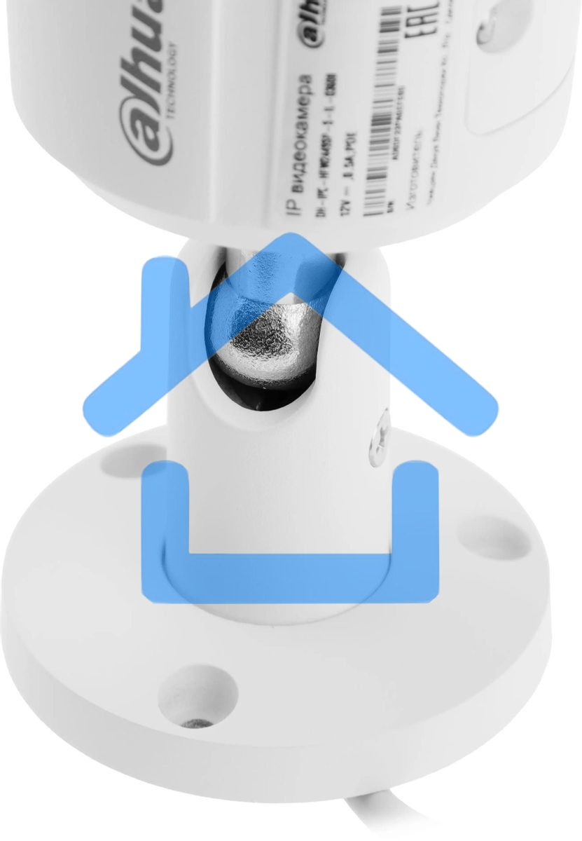 Видеокамера Dahua DH-IPC-HFW2449SP-S-IL-0360B уличная цилиндрическая IP-видеокамера 4Мп 1/2.7” CMOS объектив 3.6мм