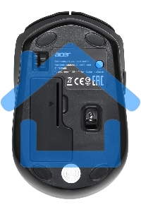 Мышь беспроводная Acer OMR050 черный, 1600 dpi, радиоканал, Bluetooth, USB, кнопки - 6