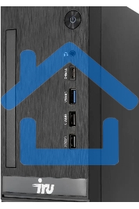 Компьютер IRU 310SC SFF Cel G6900 (3.4) 8Gb SSD256Gb UHDG 710 Windows 11 Professional GbitEth 200W черный (2017897)