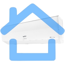 Кондиционер сплит-система Ballu BSGRI-18HN8_22Y инвертор, 18000 BTU, 46 м², 34 дБ, охлаждение, обогрев, осушение, белый