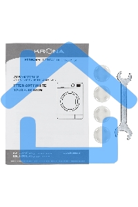 Стиральная машина KRONA ITTER OPTI белый 1200 8/4K WDM с сушкой, белый, загрузка фронтальная 8 кг, 4 кг - сушка, 1200 об/мин, класс: A+++