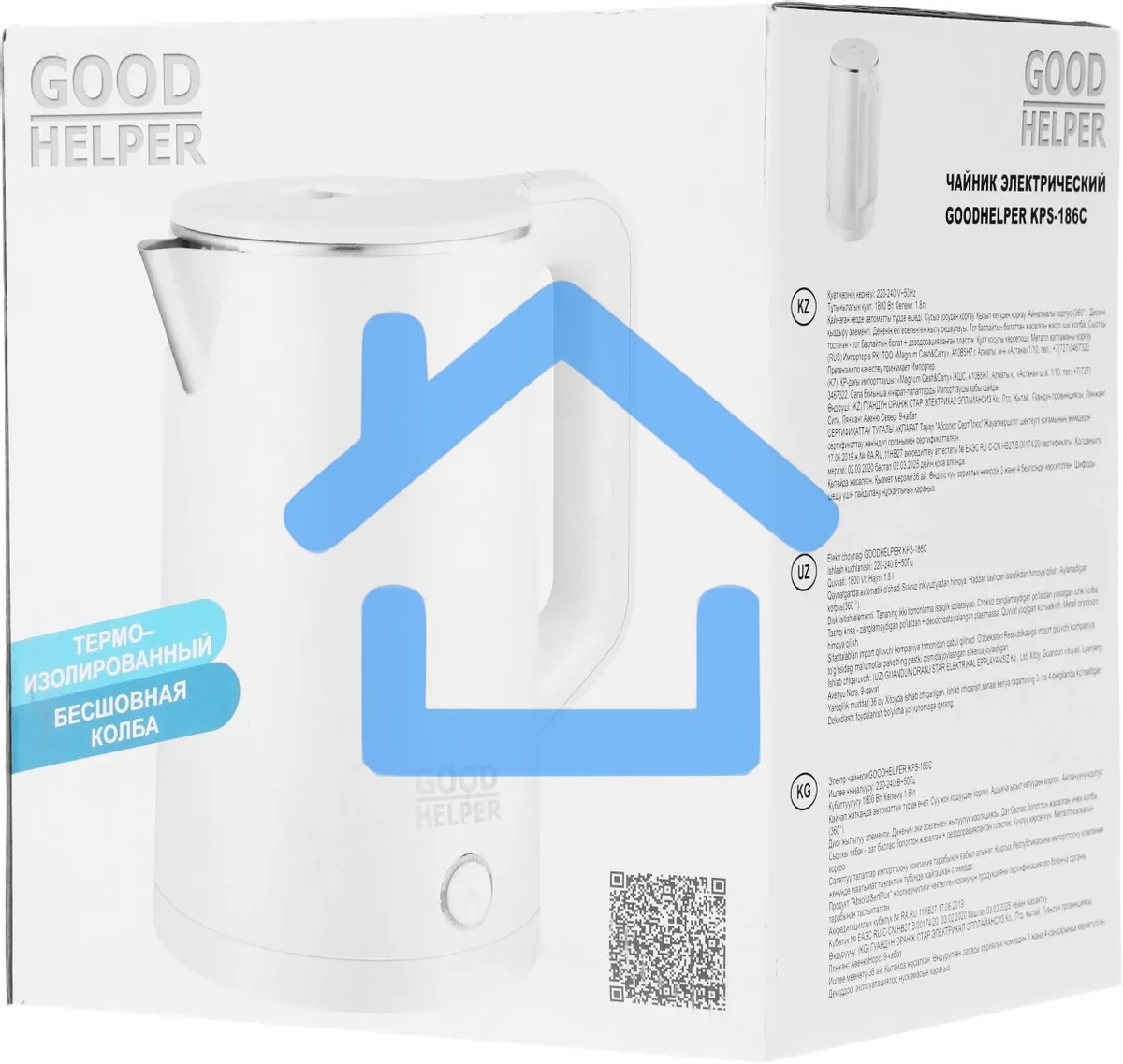 Чайник электрический Goodhelper GH-KPS186CWH