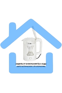 Чайник электрический ECON ECO-1505KE, мощность 1500 ватт, объем 1,5 литра, неоновая точечная подсветка