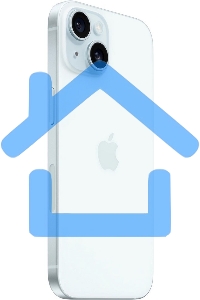 Смартфон Apple iPhone 15, 6/128Gb, голубой