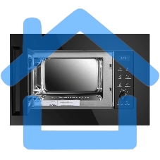 Микроволновая печь встраиваемая Maunfeld JBMO1225FSGB02 черный, 25 л, 900 Вт, переключатели - поворотный механизм/сенсор