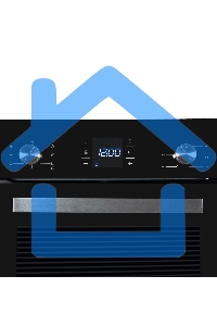 Духовой шкаф электрический встраиваемый LEX EDM 071 BL черный