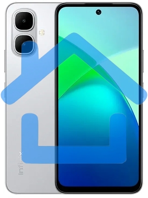 Смартфон Infinix SMART 10 4/128Gb серебристый