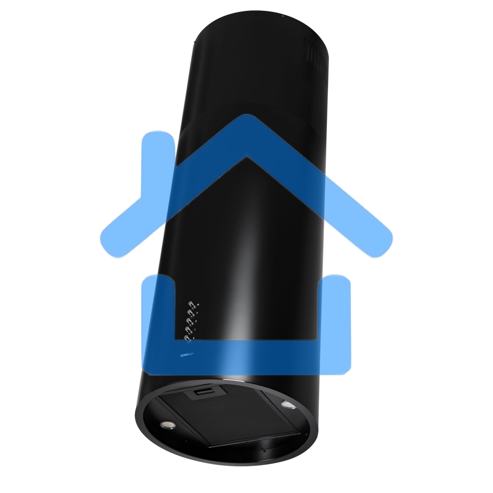 Вытяжка островная HOMSair FLY 1000PH черный, 38 см, 1000 куб. м/ч, 52 дБ