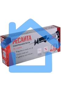 Сабельная пила Ресанта ПС-1400Э 1400Вт 2800ход/мин (75/25/3)