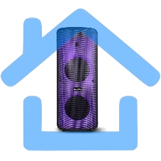 Портативная акустика BQ PBS2007 черный 100 Вт