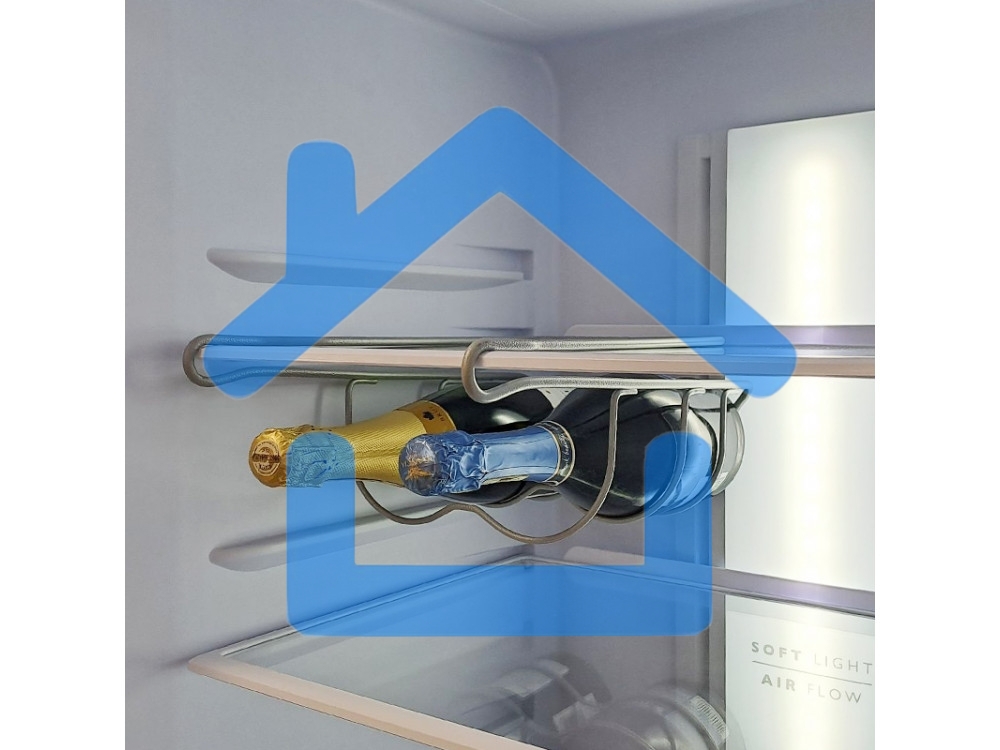 Холодильник Бирюса Б-H960NF красный двухкамерный 240/100л морозилка снизу, No Frost