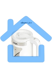 Чайник электрический ECON ECO-1505KE, мощность 1500 ватт, объем 1,5 литра, неоновая точечная подсветка